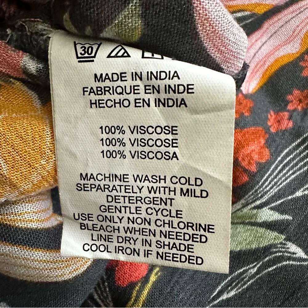 O’Neill Girl's Haylee Printed Dress Size S - Picture 7 of 12